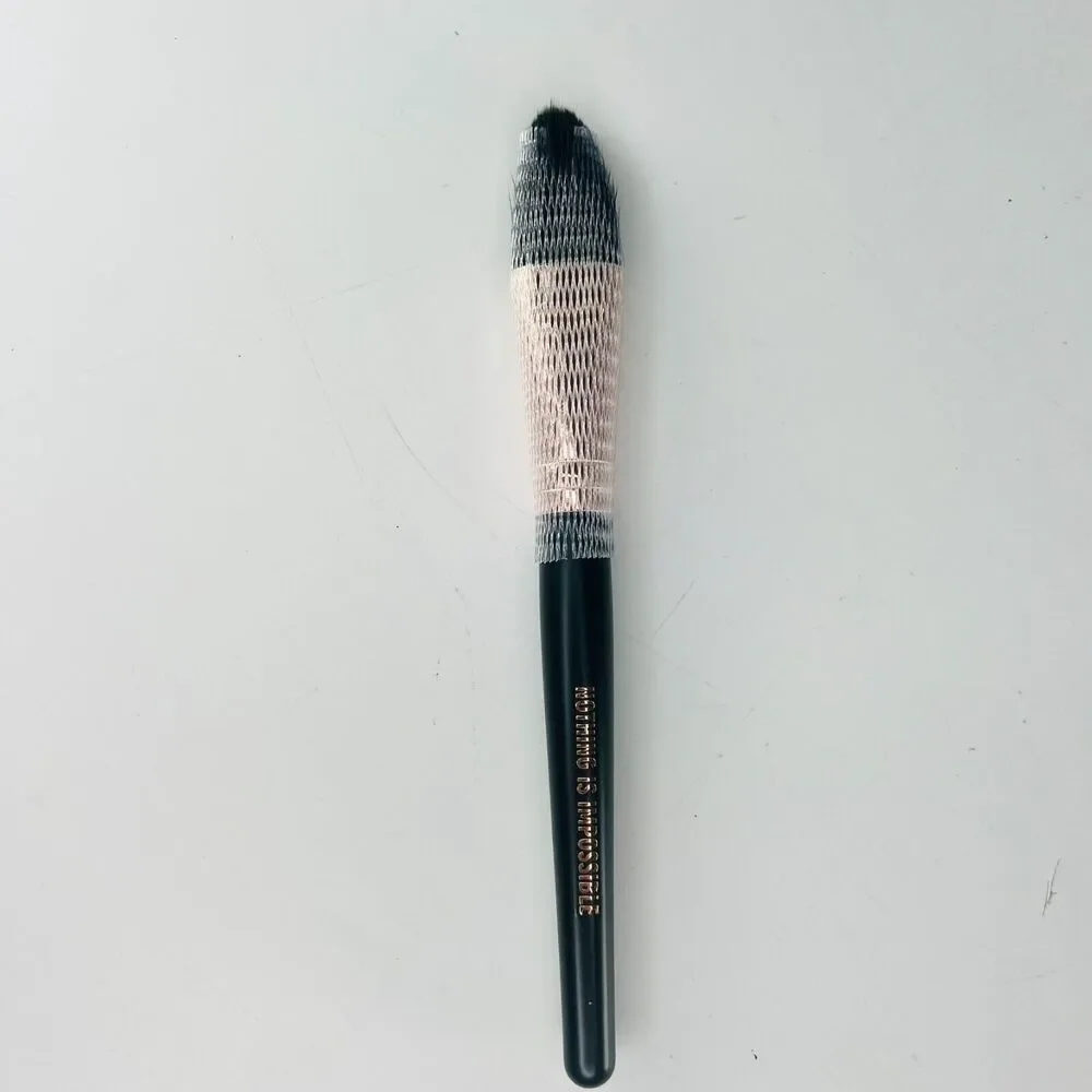 RealHer Foundation 04 Vegan Liquid Creme Powder MakeUp Brush Black Sealed New